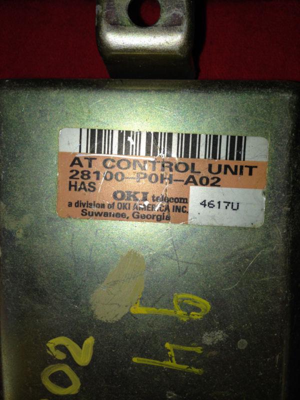 94 95 honda accord ex automatic transmission control unit 28100p0ha02 #202