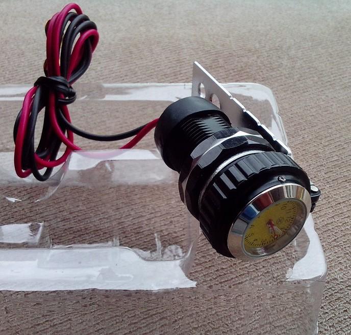 12v motorcycle handle-bar cellphone smartphone usb charger power adapter black