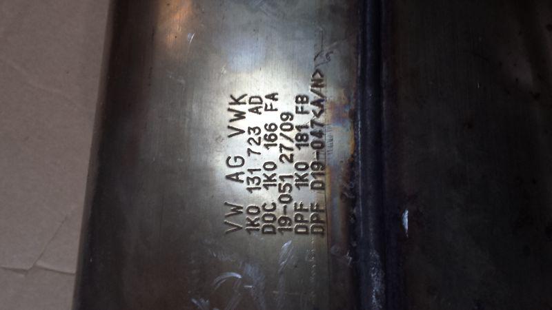 2010 Volkswagon DPF Pipe , US $599.00, image 3