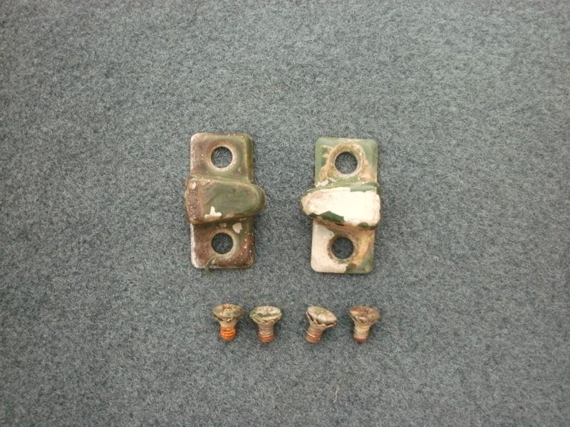 Mopar dodge truck  door strike wedge dove tail 1940 1950 1960