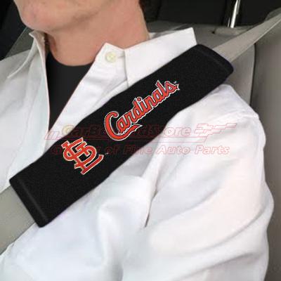 MLB St Louis Cardinals Car Seat Belt Shoulder Pads, Pair, Licensed + Free Gift, US $7.95, image 2