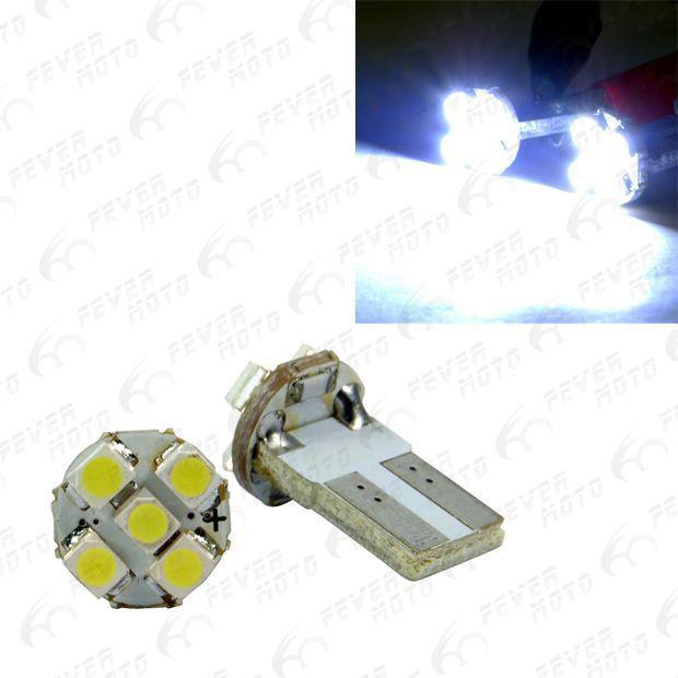 Fm 2 pcs new 5 smd led side marker light backup dome turn reading corner parking
