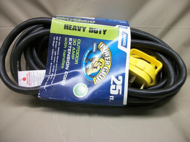 Sell Camco 55191 RV 25' PowerGrip Electrical Power Cord with Handle in