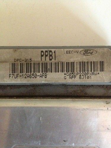 Ford e150 e250 e350  7.3l ecu f7uf-12a650-afb ecm dpc-315 ppb1