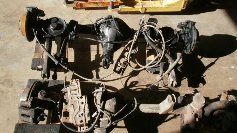 Jeep wrangler tj dana 44 axles lockers rubicon front & r 97-2006 dana44 axle set