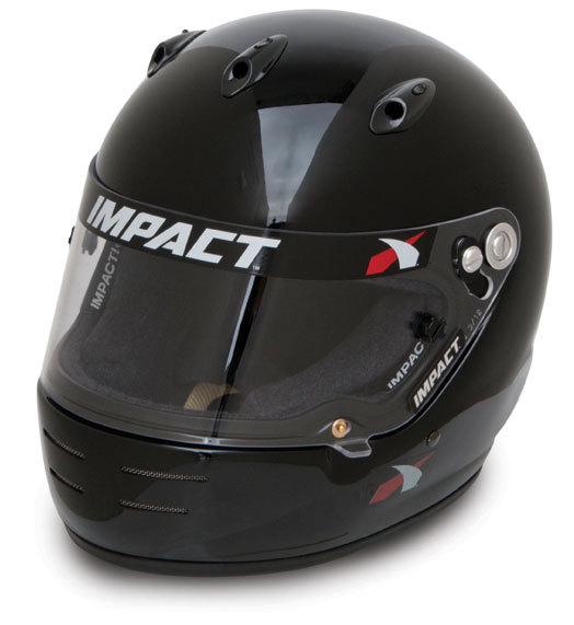 Impact racing 17199610 ss helmet x large black sa2010
