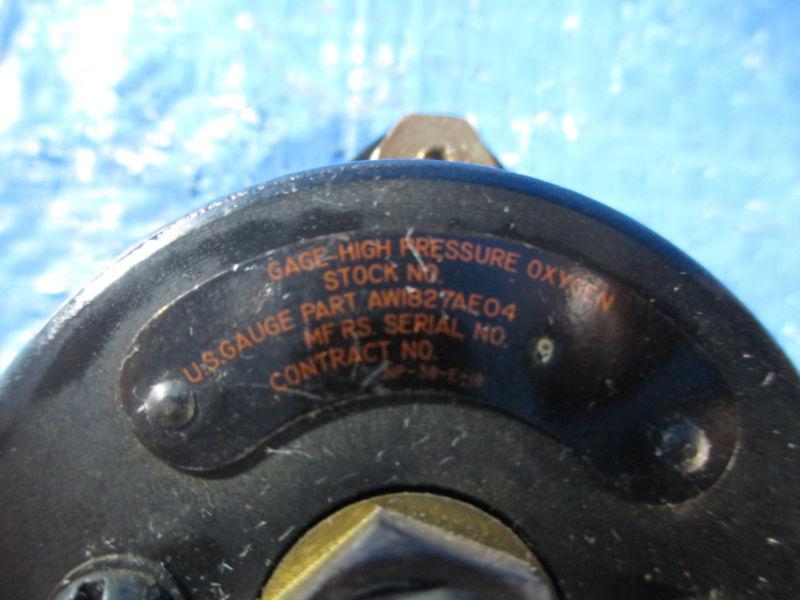 Cessna Aircraft Oxygen Cylinder Pressure Gauge, P/N AW1827AE04, US $44.99, image 5