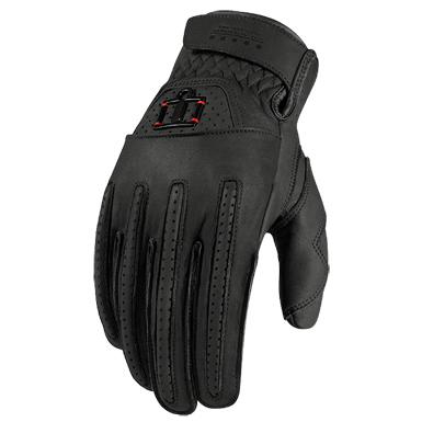 Icon glove rimfire black 4x 3301-1620