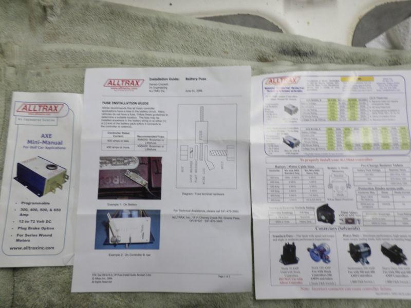 Alltrax AXE 4834 300 Amp Motor Controller , US $200.00, image 2