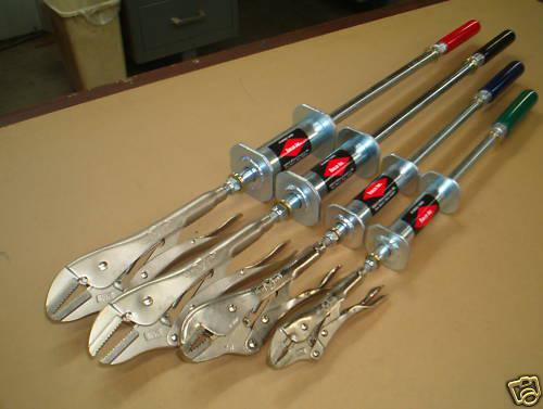 Mechanic autobody puller tool for vise grips size (lg) with free vise grips