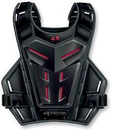 Evs youth revolution 4 under deflector gray/red osfm