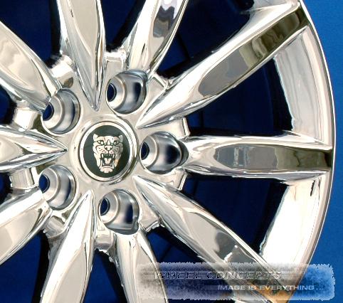 JAGUAR XK 8 R XKR ATLAS 19 INCH CHROME WHEEL EXCHANGE , US $695.00, image 2