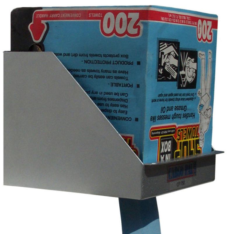 Cargopal cp750 pop up towel holder for 200 count box of towels for racer trailer