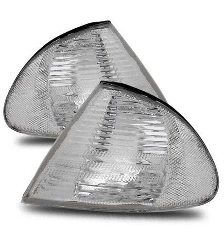 99-01 bmw e46 323/325/328/330 4dr sedan saloon euro clear corner signal lights