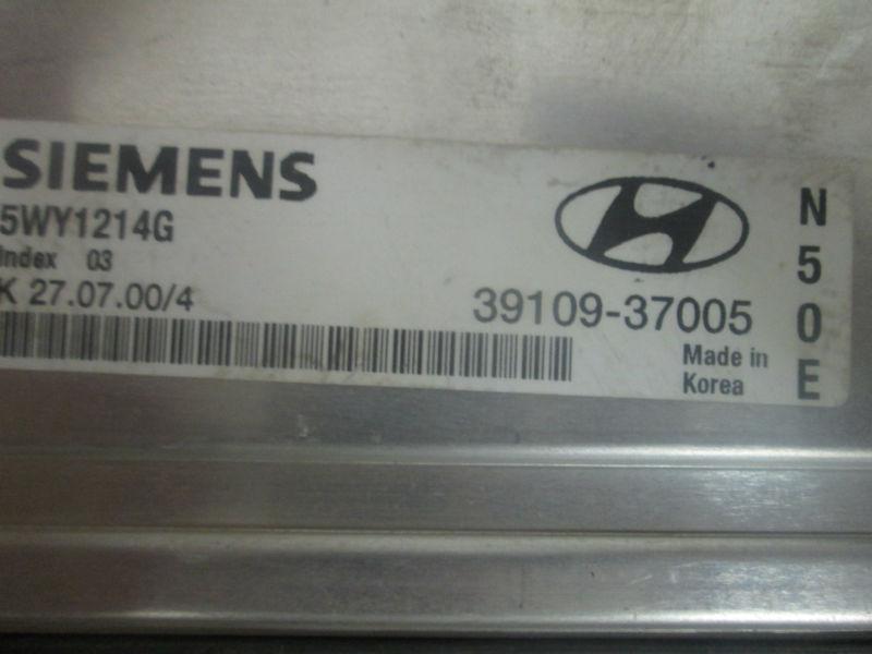 (BB2016) 00 01 HYUNDAI SONATA ENGINE CONTROL MODULE 5WY1214G, US $75.00, image 3