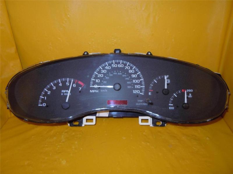 Sell 01 02 03 Malibu Speedometer Instrument Cluster Dash Panel Gauges