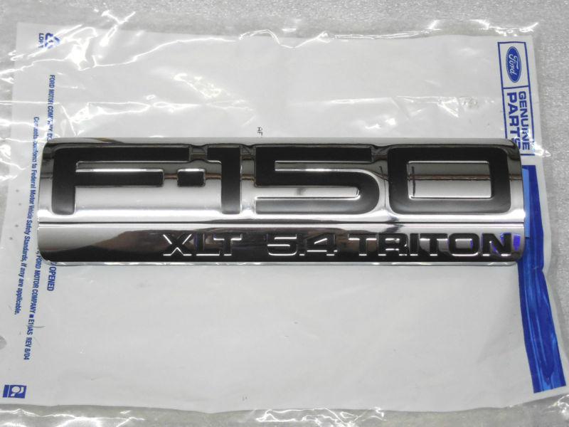 2004 2005 2006 2007 2008 ford f150 xlt 5.4 triton fender emblem oem 5l3z 16720 e