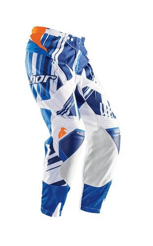 Thor flux shred pants blue orange 34 new 2014