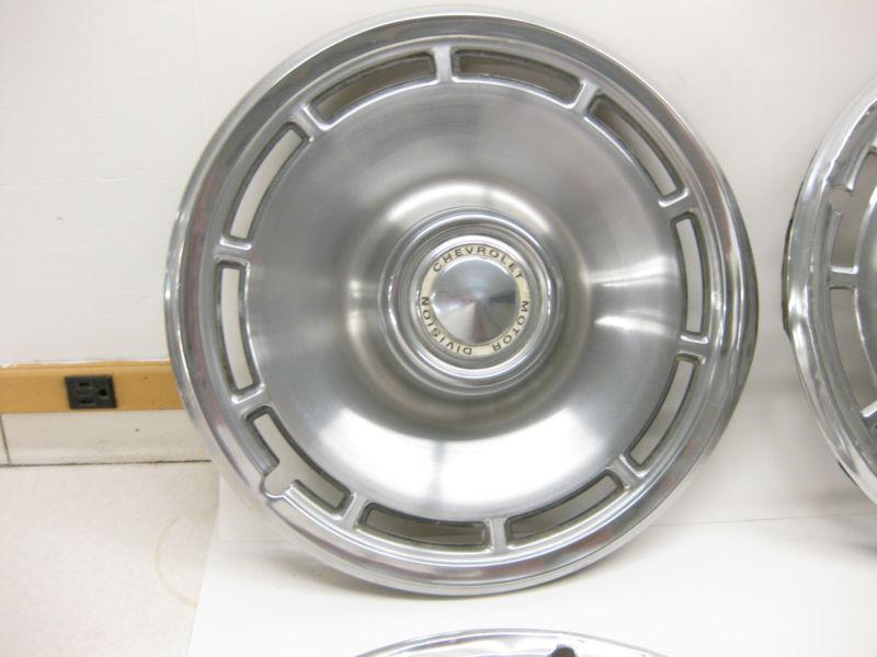 1970 71 72 CHEVROLET MALIBU NOVA OEM HUBCAPS RARE FIND GOOD CHEAP (4), US $10.77, image 4