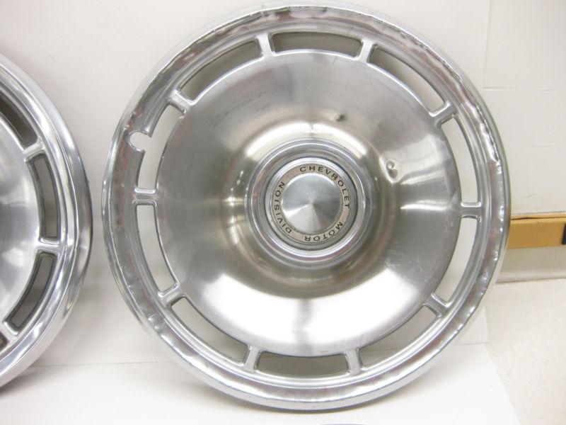 1970 71 72 CHEVROLET MALIBU NOVA OEM HUBCAPS RARE FIND GOOD CHEAP (4), US $10.77, image 5