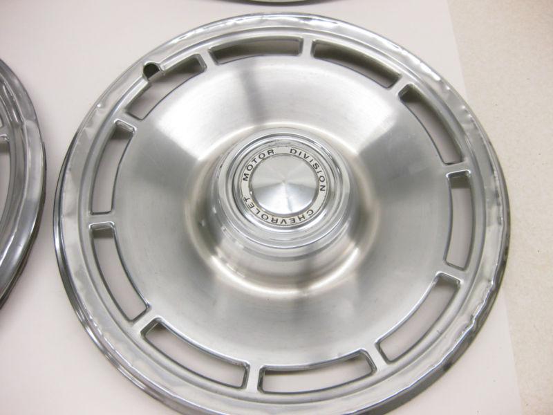 1970 71 72 CHEVROLET MALIBU NOVA OEM HUBCAPS RARE FIND GOOD CHEAP (4), US $10.77, image 6