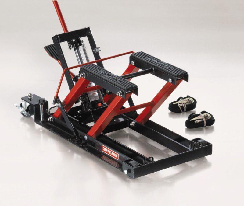 Sell Craftsman Motorcycle ATV Jack 1500 lb Lift Hoist Jacks Repair Bike