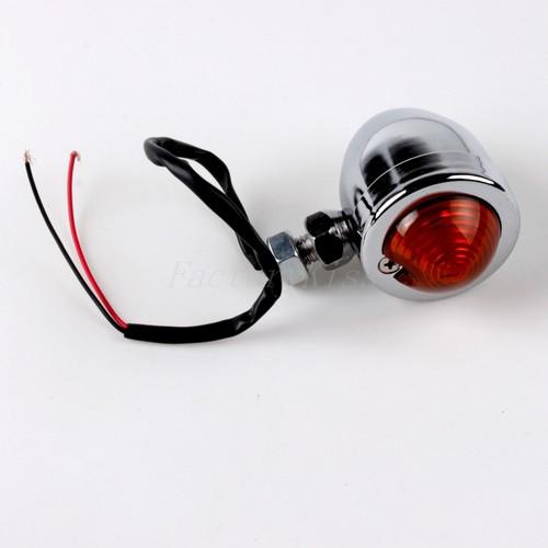 Gau 2pcs 10mm red bullet turn signal for harley kawasaki suzuki honda yamaha