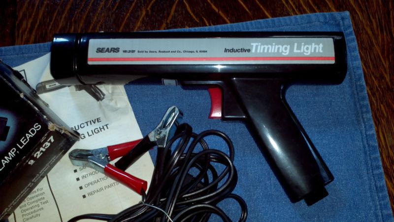Sears 2137 inductive timing light