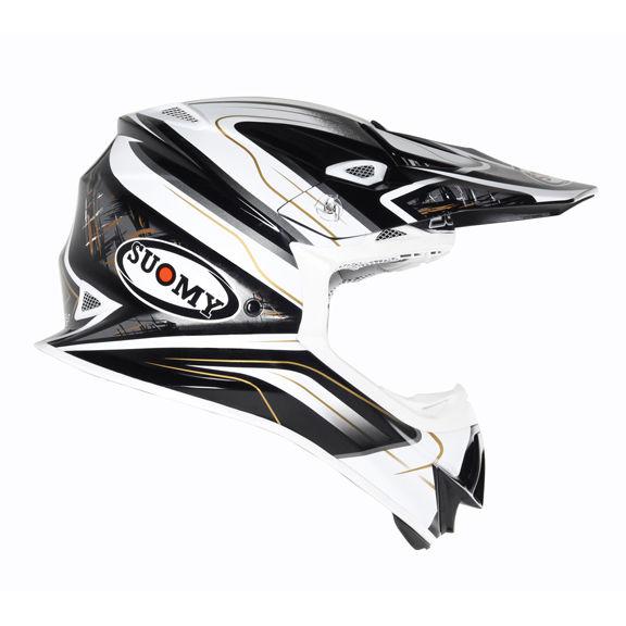 Suomy mr jump black magic motocross off road motorcycle atv helmet