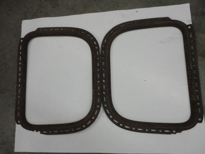 1928,1929 model a ford coupe rear 1/4 window trim, garnish, hot rod,rat rod,orig