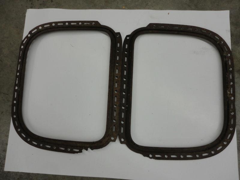 1928,1929 Model A Ford Coupe Rear 1/4 Window Trim, Garnish, Hot Rod,Rat Rod,orig, US $50.00, image 3