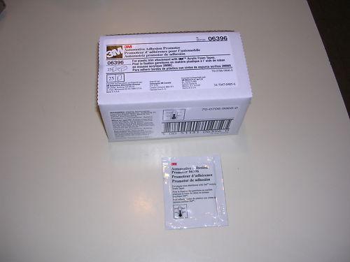 3m automotive adhesion promoter #06396 box of 25 packs!