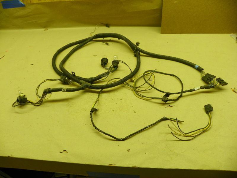 1973-77 oldsmobile cutlass 442 tail light wiring harness with factory trailer 