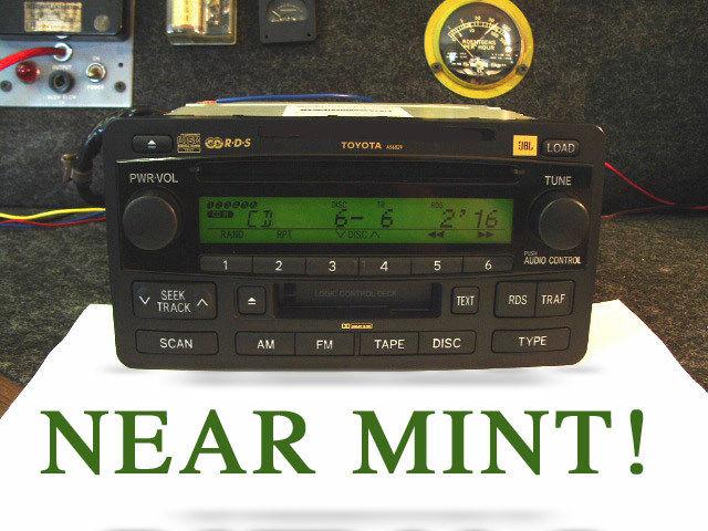 Toyota tundra sequoia jbl 6 cd disc changer tape radio 04 05 06 07 a56830 a56839