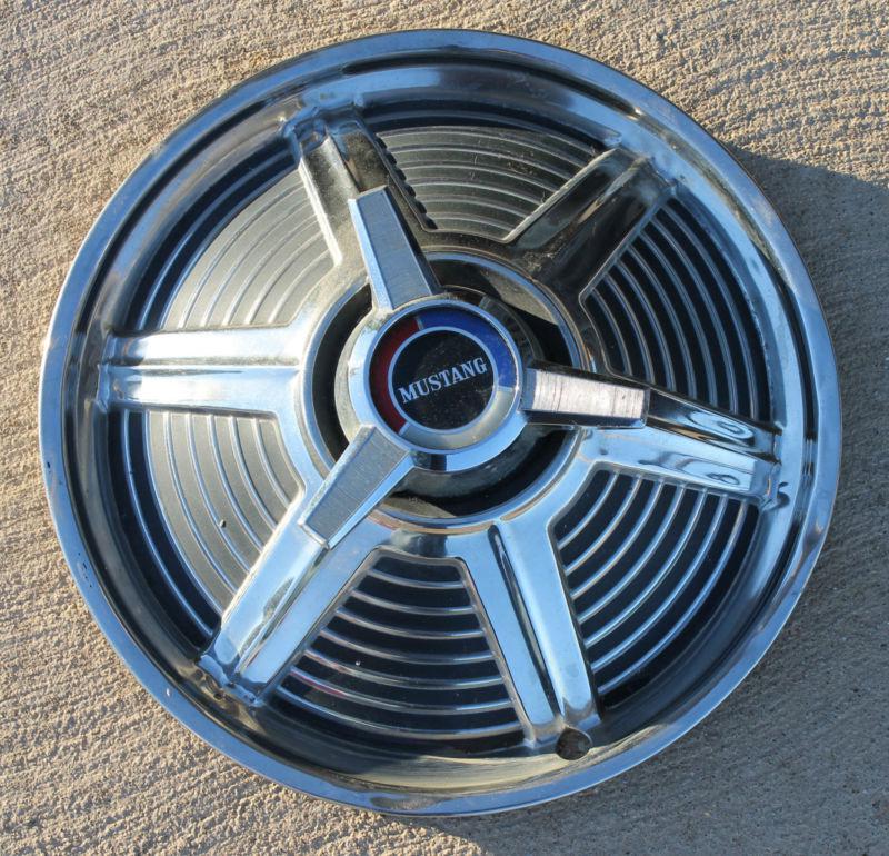 1965 Mustang spinner hub caps - 14