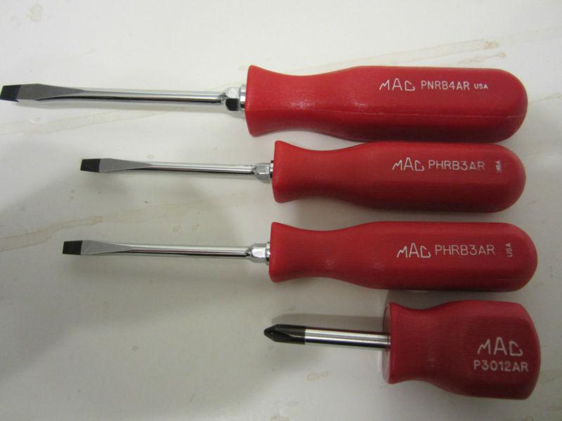 Mac screwdrivers brand new never used 4 total free shipping