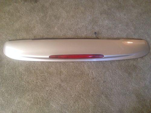 Chevy trailblazer tailgate spoiler panel w/ 3rd brake light champane 02-06
