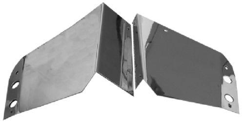 Triple chrome cushman battery covers new      wildfire