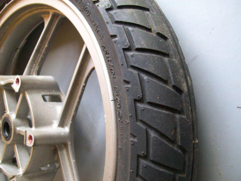 2007 kawasaki ninja 250r front rim and tire 