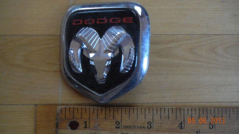 Dodge genuine hood emblem  badge ornament symbol