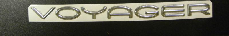 Voyager  emblem/stickers/decals/badges/logo/chrysler/ new