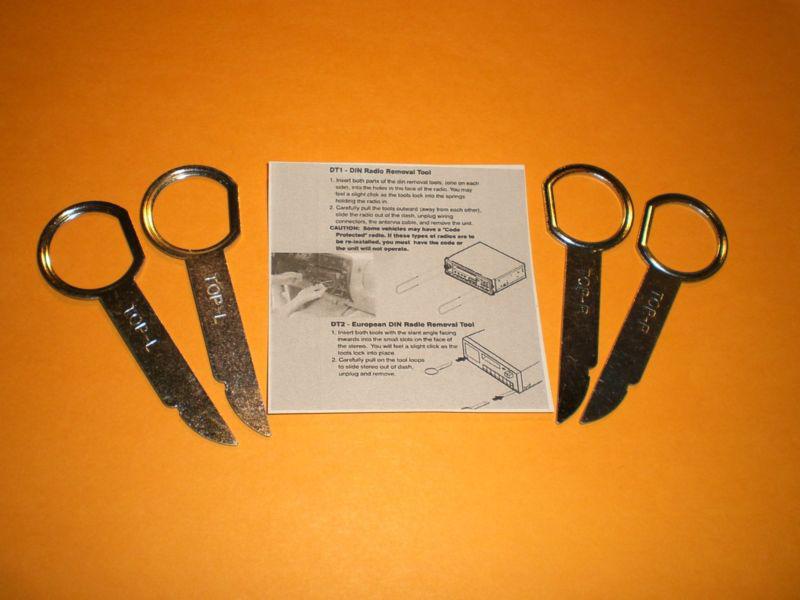 VOLKSWAGEN VW RADIO REMOVAL 4 TOOLS Beetle Jetta GTI Passat FOX TOOL