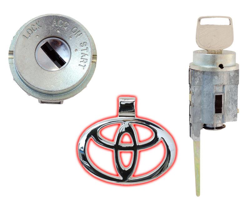 Toyota previa van 1991 thru 1997 - ignition lock cylinder w/2 new keys