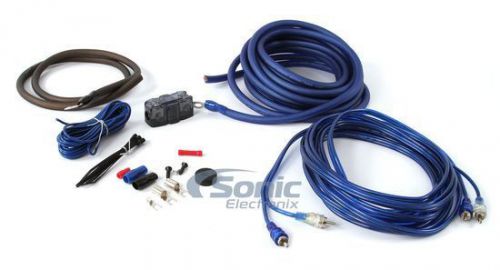 The installbay ak4 complete 4 awg gauge amplifier/amp installation wiring kit