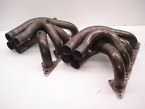 2 nascar inconel left side pro-fab exhaust primary headers 1.875&#034;-2.125&#034; pieces