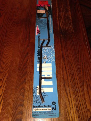 Roetin polaris new x10-one-255 carbide runner wear rod 6"