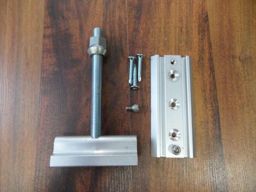 Aluminum enclosed trailer spare tire mount with hardware ,made in usa!!