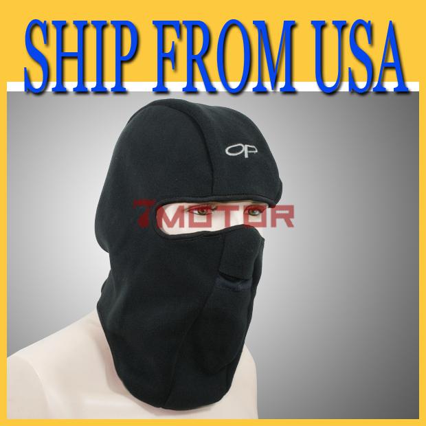 Us new black motorcycle winter ski military warmer full mask warranty