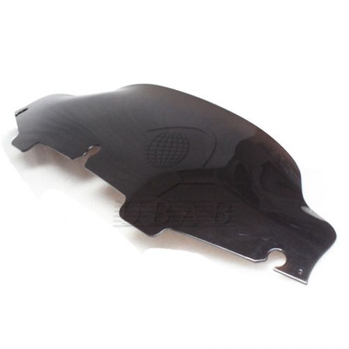 Smoke 6" wave windshield windscreen for harley flht flhtc flhx touring