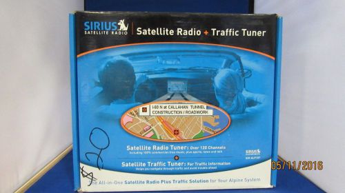Sirius satellite radio and traffic tuner
